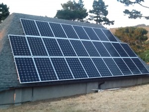 self-installed solar panel