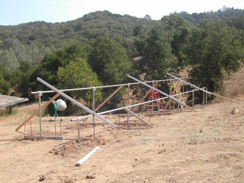 Unirac Ground Mount Installation