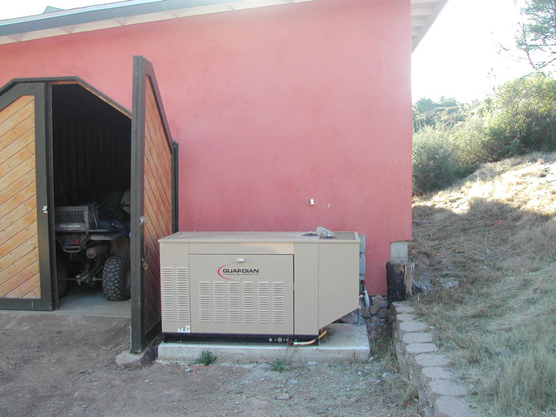 Generac Outdoor Generator Installation